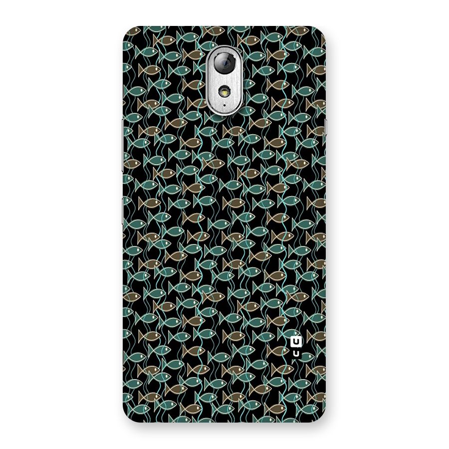 Animated Fishes Art Pattern Back Case for Lenovo Vibe P1M