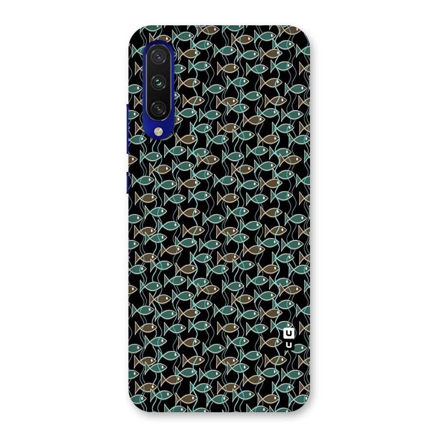 Animated Fishes Art Pattern Back Case for Mi A3