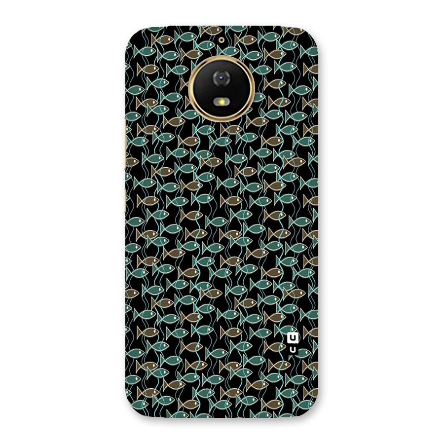 Animated Fishes Art Pattern Back Case for Moto G5s