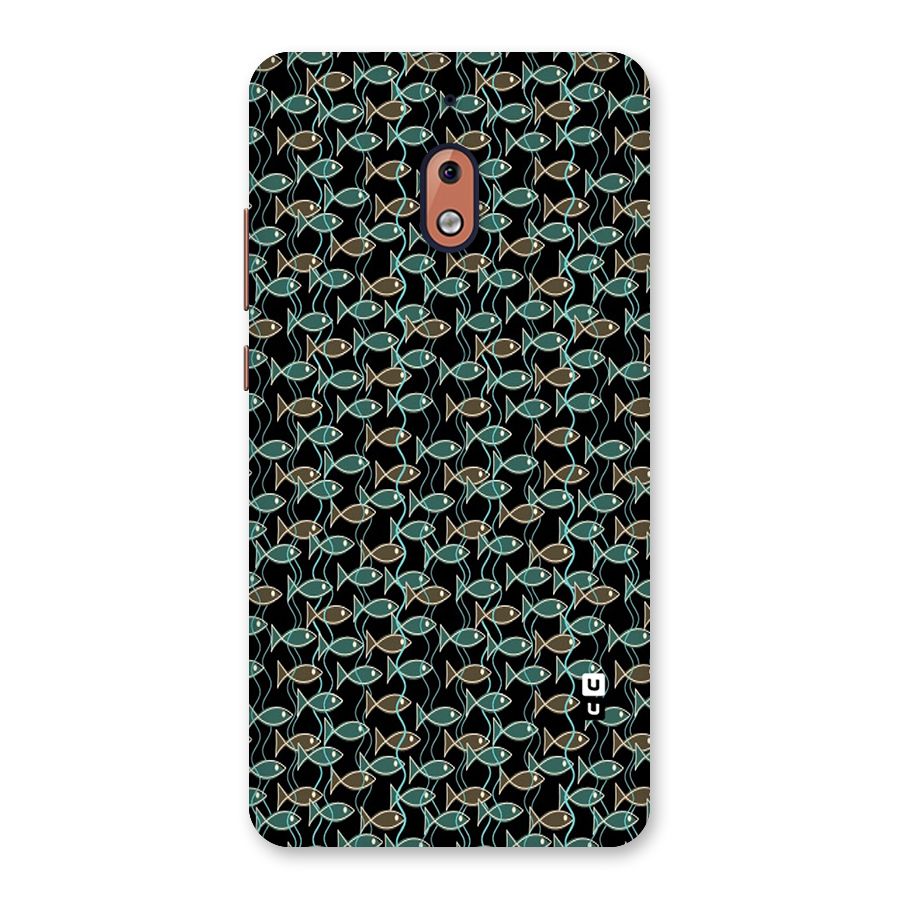 Animated Fishes Art Pattern Back Case for Nokia 2.1