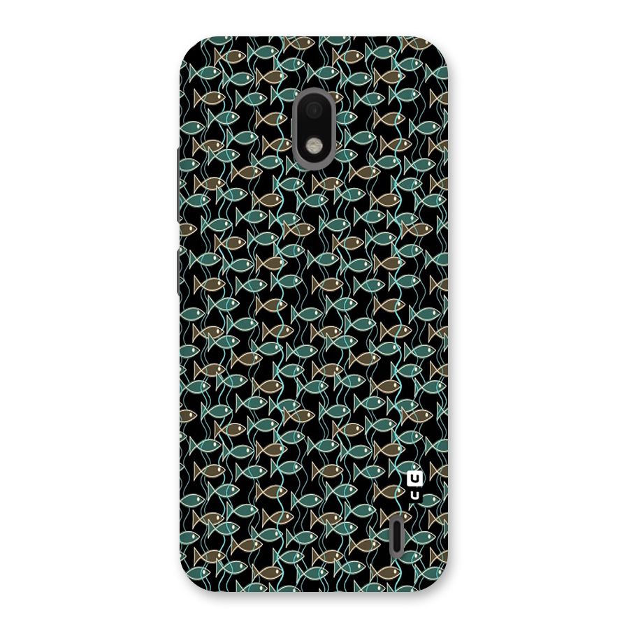Animated Fishes Art Pattern Back Case for Nokia 2.2