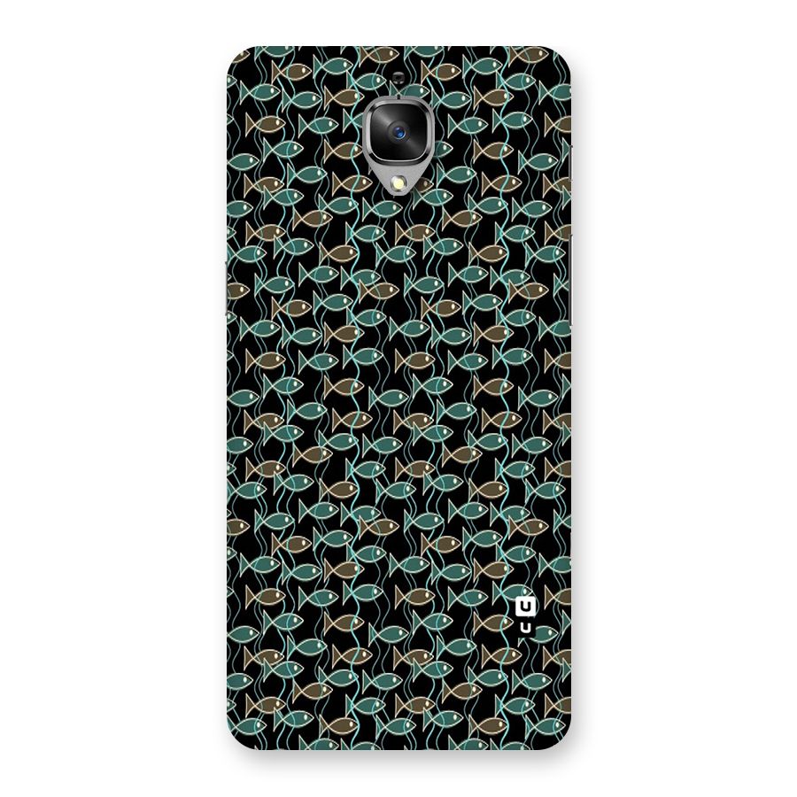 Animated Fishes Art Pattern Back Case for OnePlus 3T