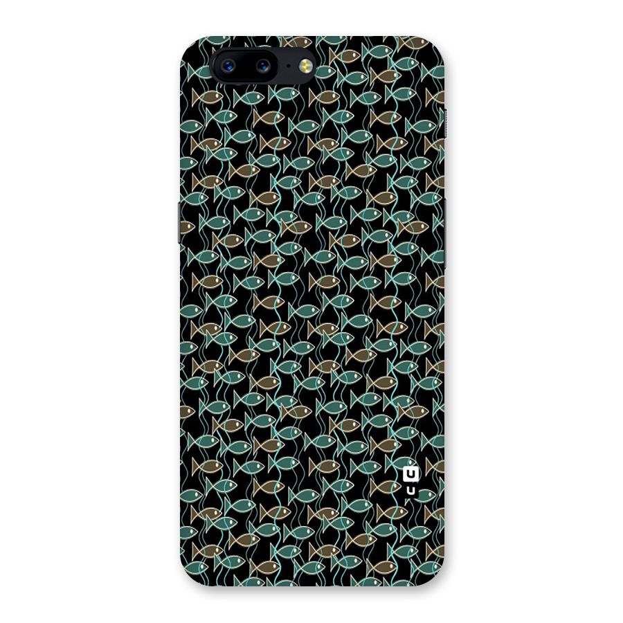Animated Fishes Art Pattern Back Case for OnePlus 5