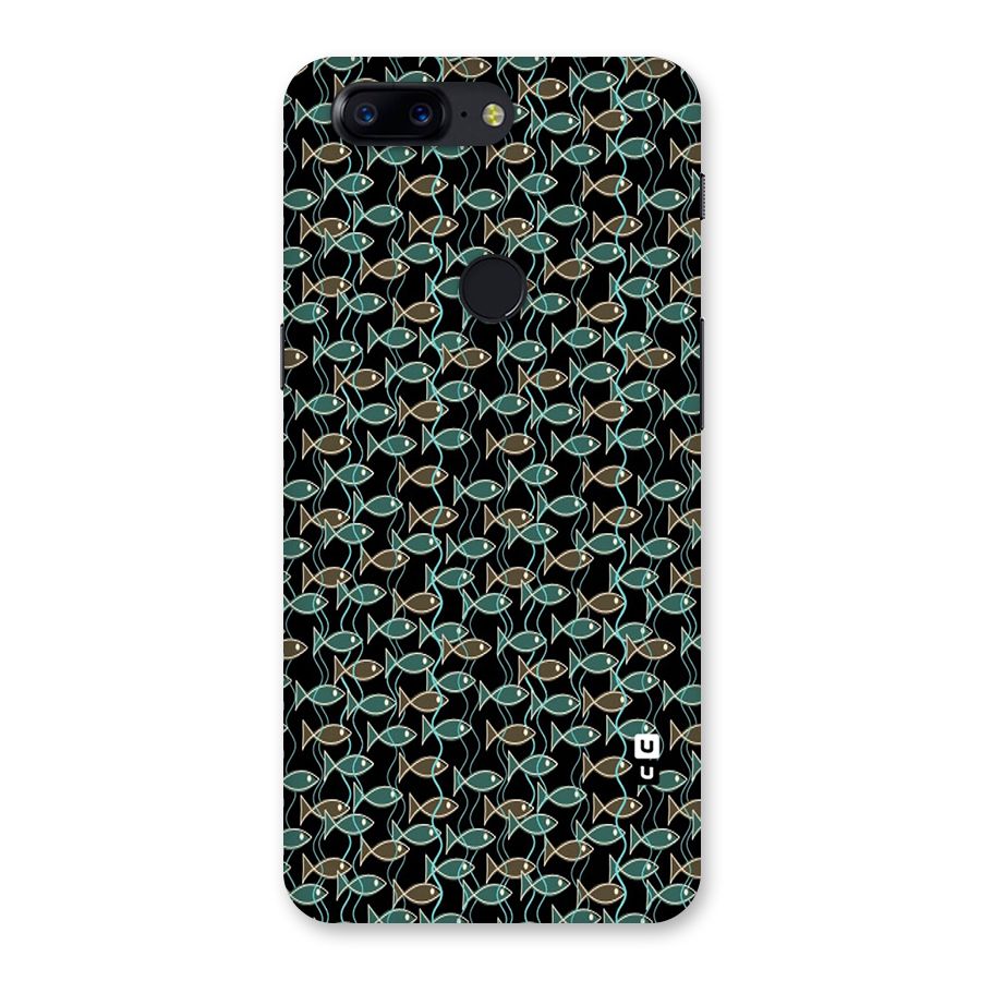 Animated Fishes Art Pattern Back Case for OnePlus 5T