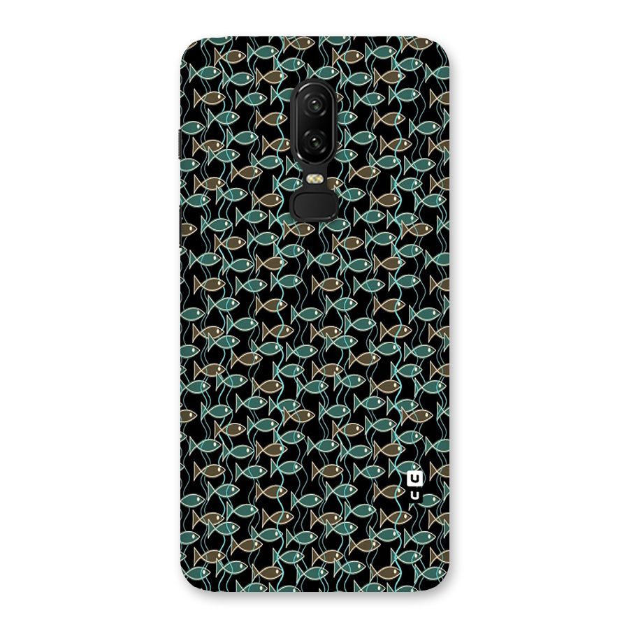 Animated Fishes Art Pattern Back Case for OnePlus 6