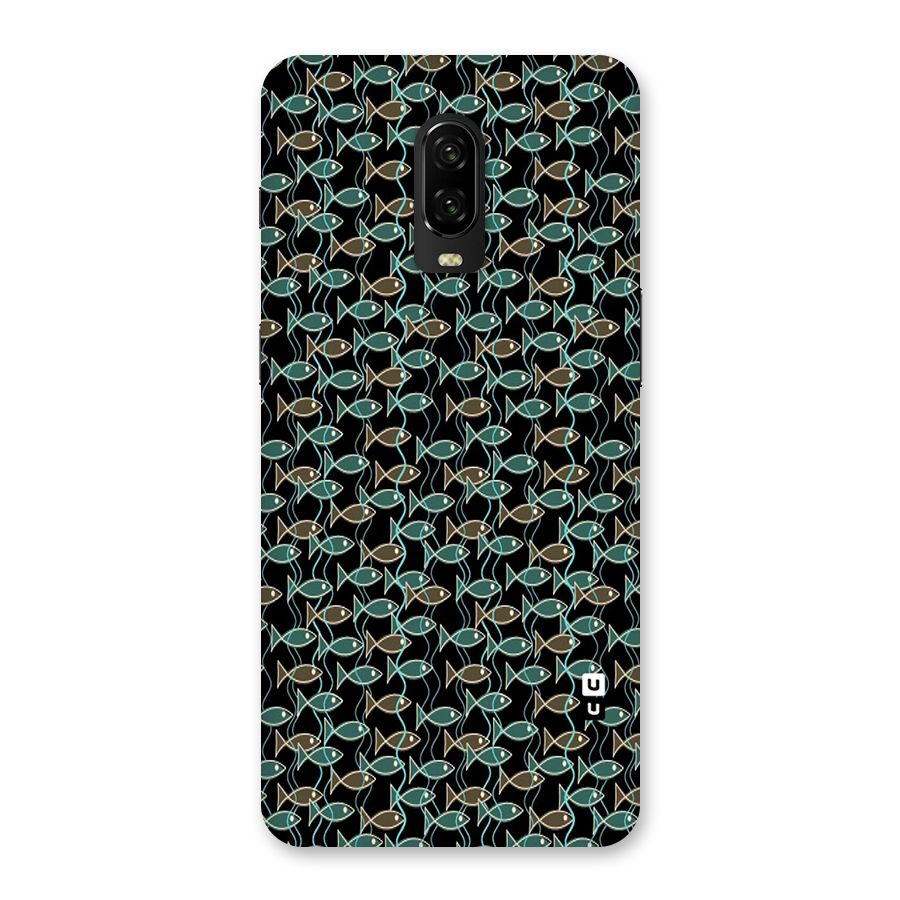 Animated Fishes Art Pattern Back Case for OnePlus 6T