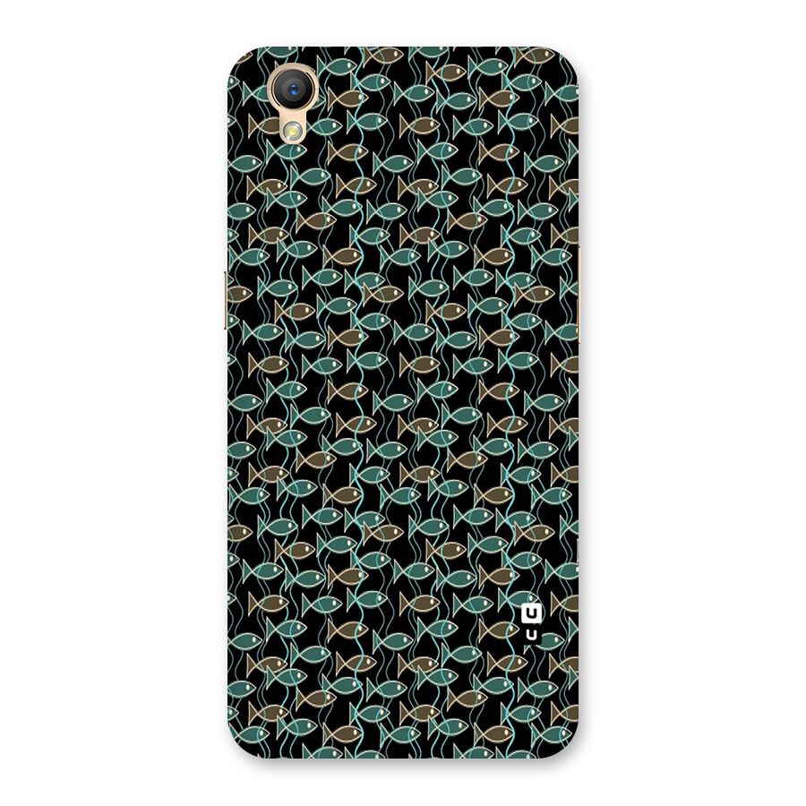 Animated Fishes Art Pattern Back Case for Oppo A37