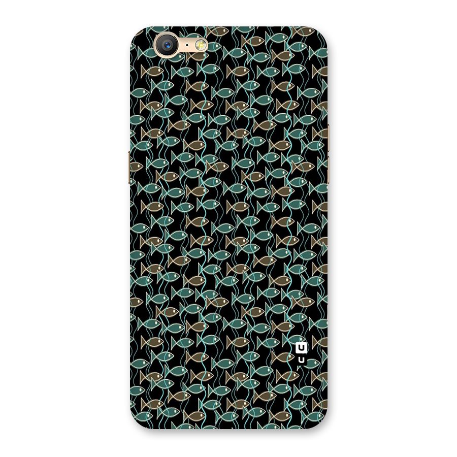 Animated Fishes Art Pattern Back Case for Oppo A39