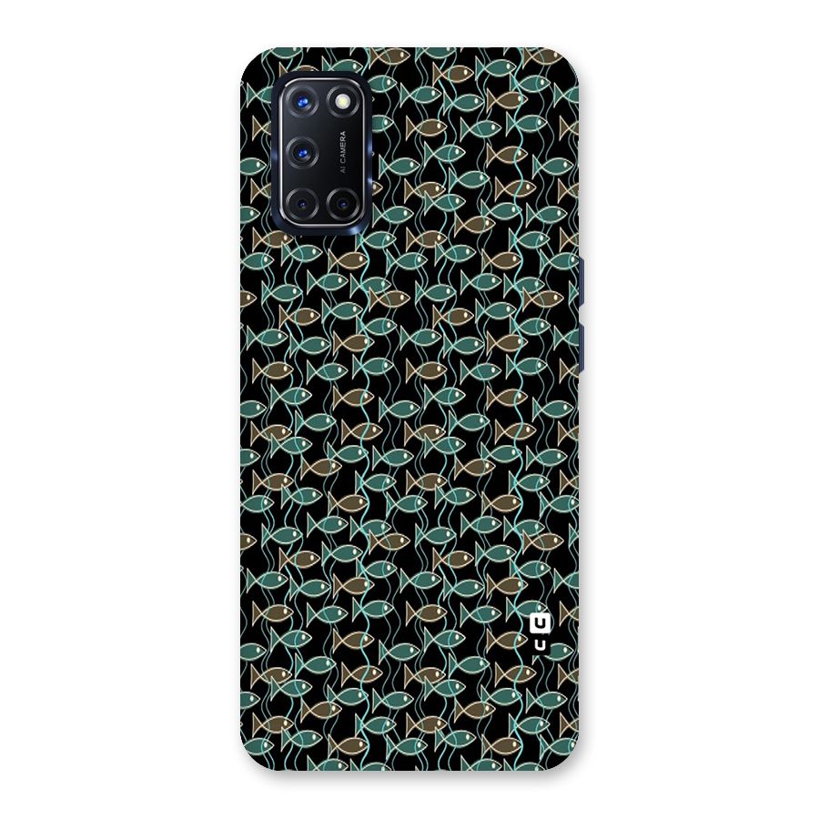 Animated Fishes Art Pattern Back Case for Oppo A52