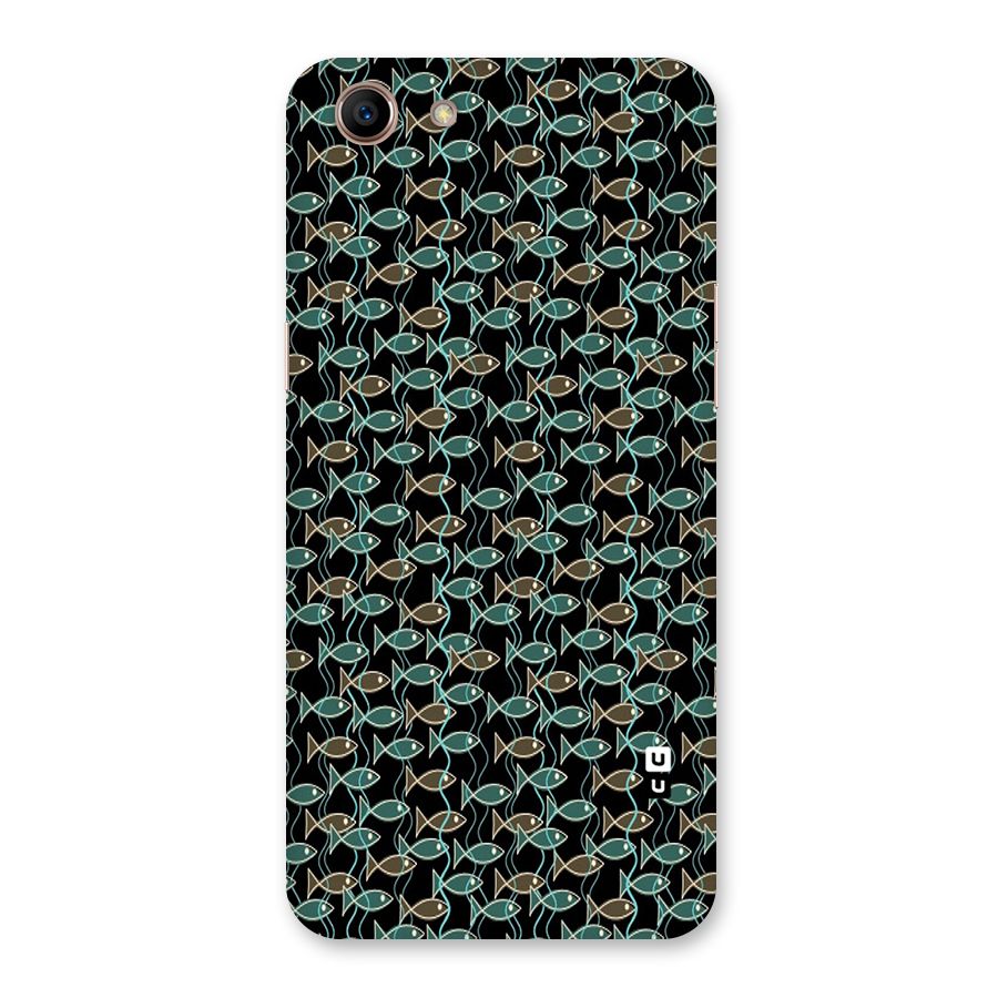 Animated Fishes Art Pattern Back Case for Oppo A83 (2018)