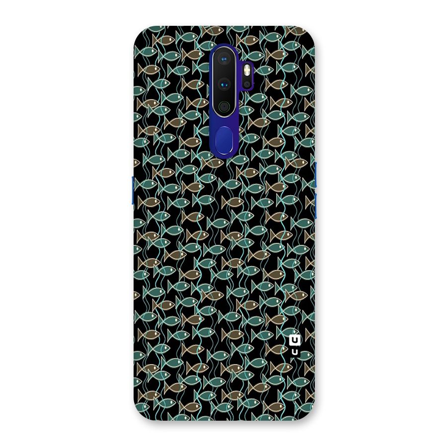 Animated Fishes Art Pattern Back Case for Oppo A9 (2020)