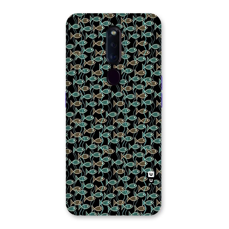 Animated Fishes Art Pattern Back Case for Oppo F11 Pro