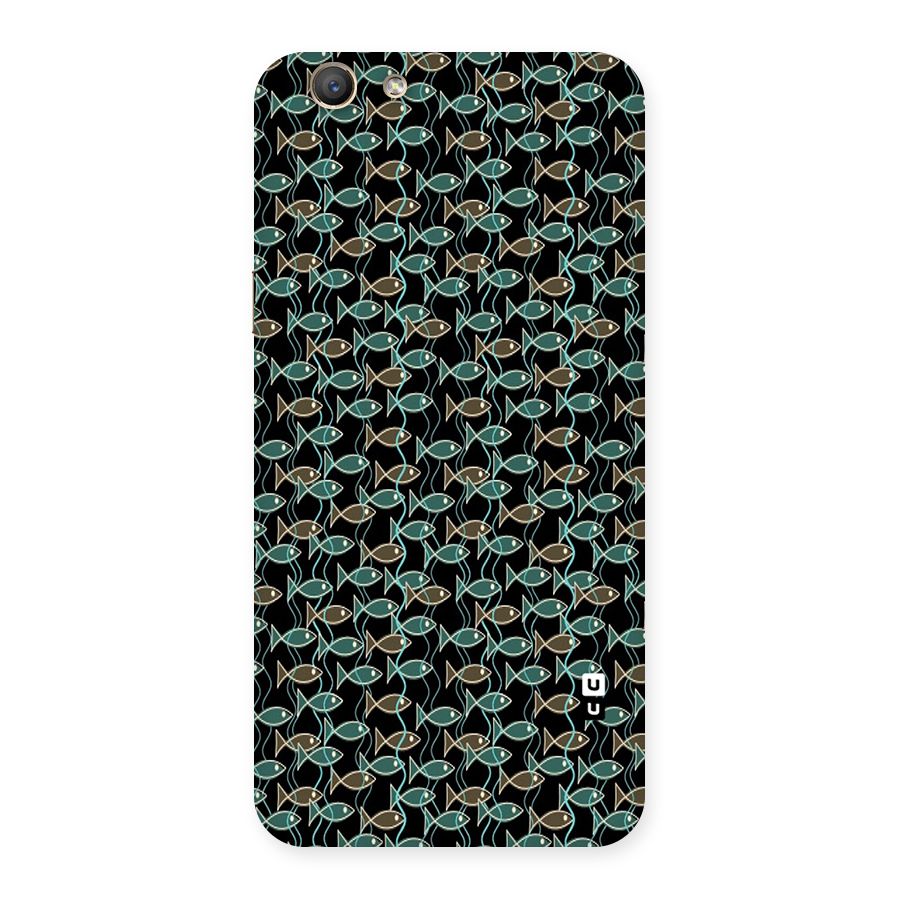 Animated Fishes Art Pattern Back Case for Oppo F1s