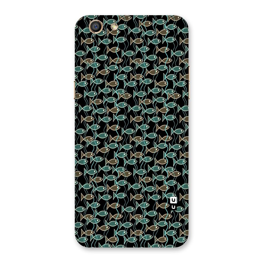 Animated Fishes Art Pattern Back Case for Oppo F3