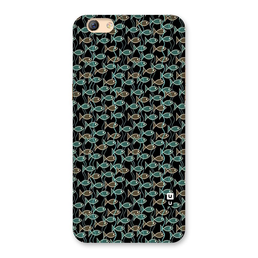 Animated Fishes Art Pattern Back Case for Oppo F3 Plus