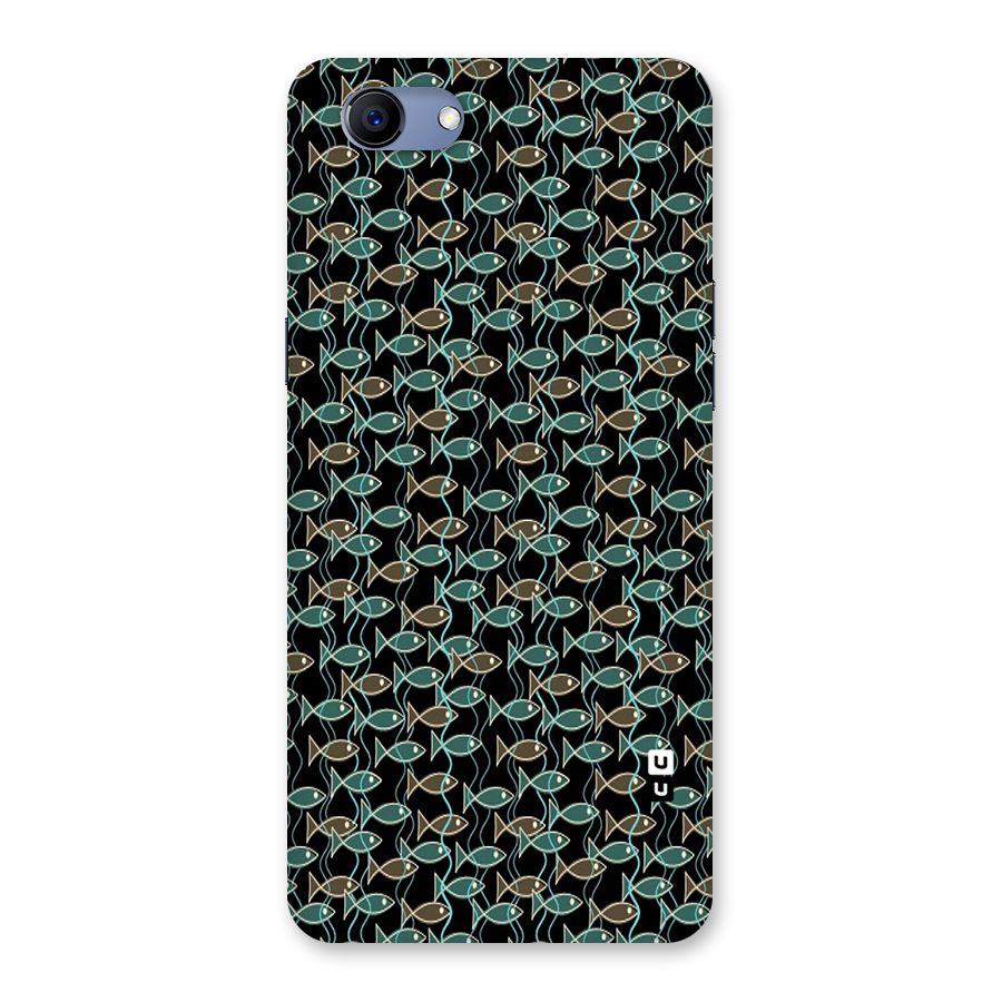 Animated Fishes Art Pattern Back Case for Oppo Realme 1
