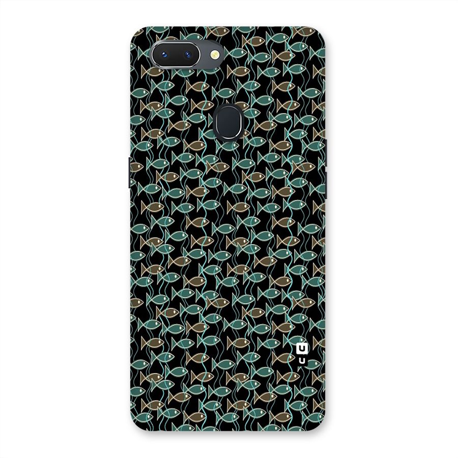 Animated Fishes Art Pattern Back Case for Oppo Realme 2