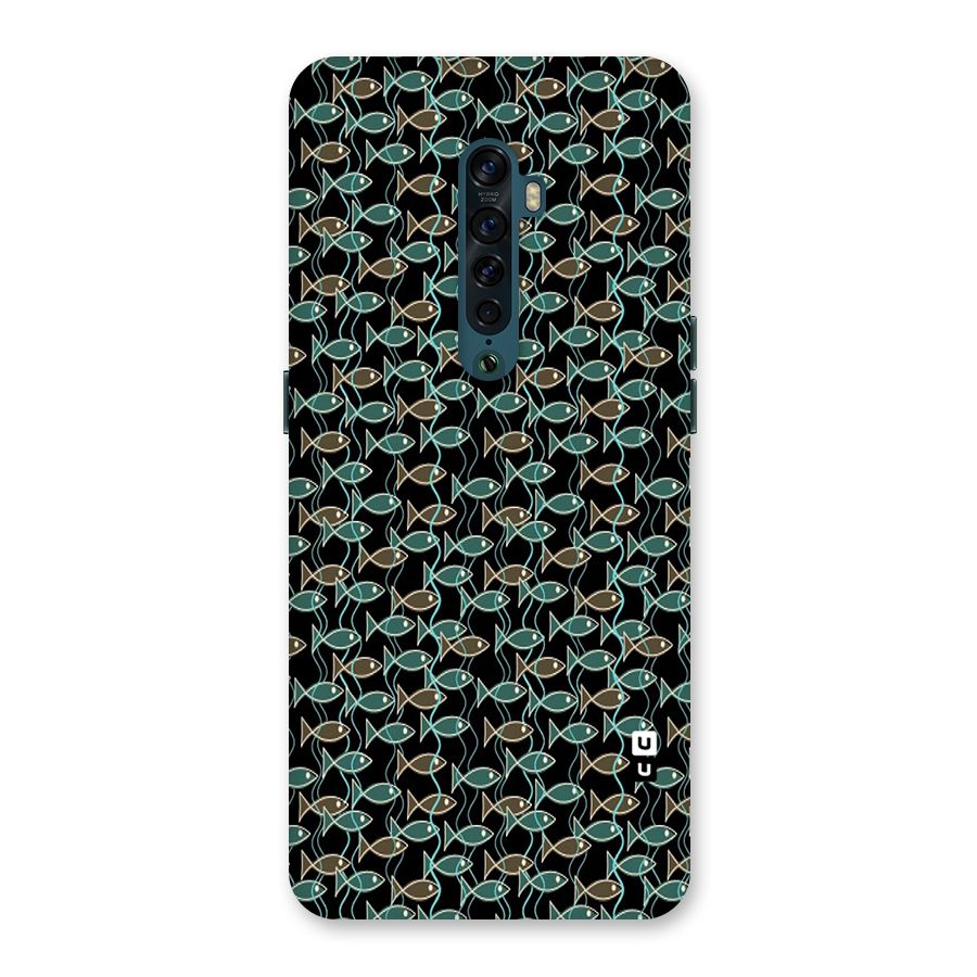 Animated Fishes Art Pattern Back Case for Oppo Reno2