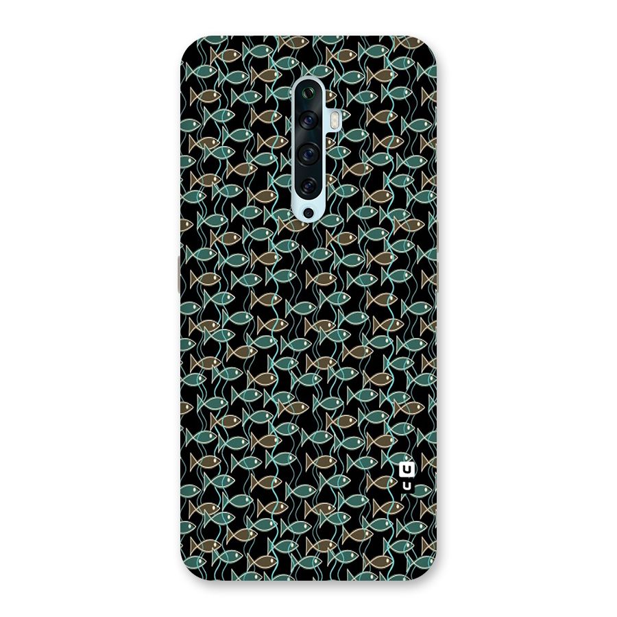 Animated Fishes Art Pattern Back Case for Oppo Reno2 Z