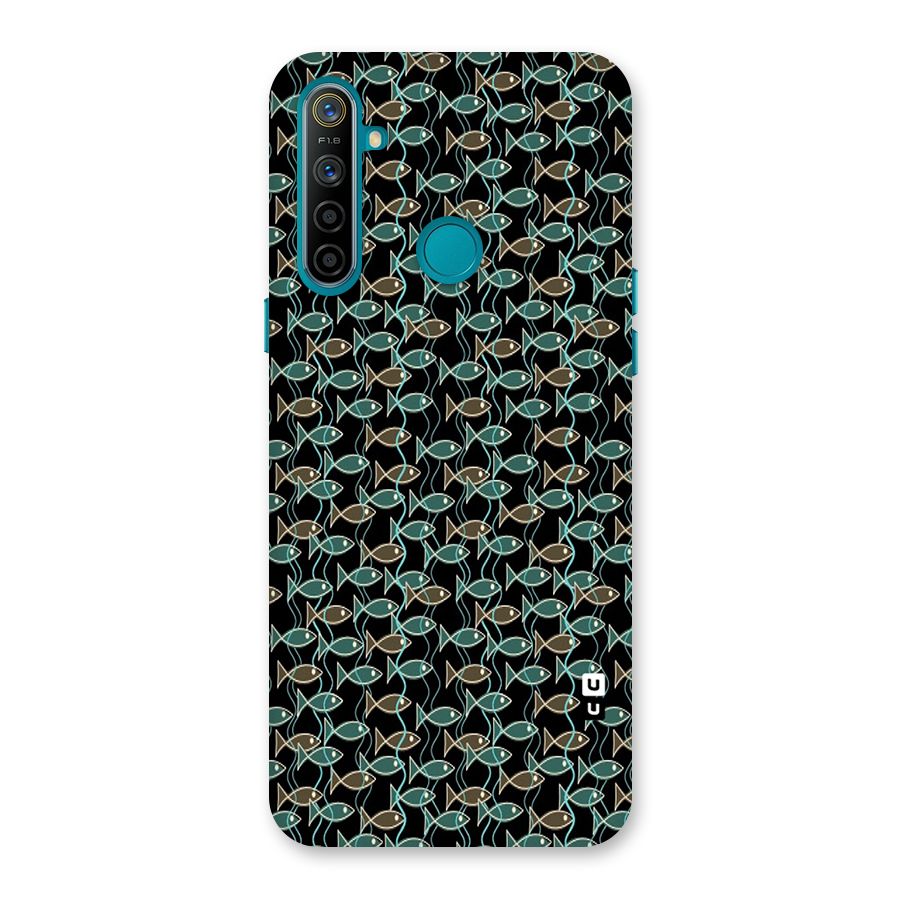 Animated Fishes Art Pattern Back Case for Realme 5i