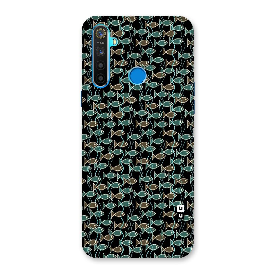 Animated Fishes Art Pattern Back Case for Realme 5s