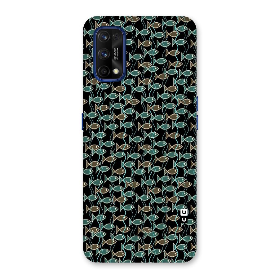 Animated Fishes Art Pattern Back Case for Realme 7 Pro