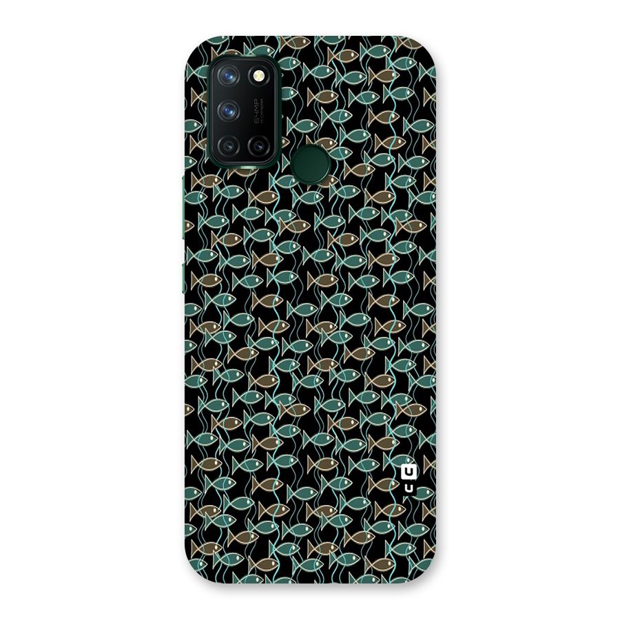 Animated Fishes Art Pattern Back Case for Realme 7i