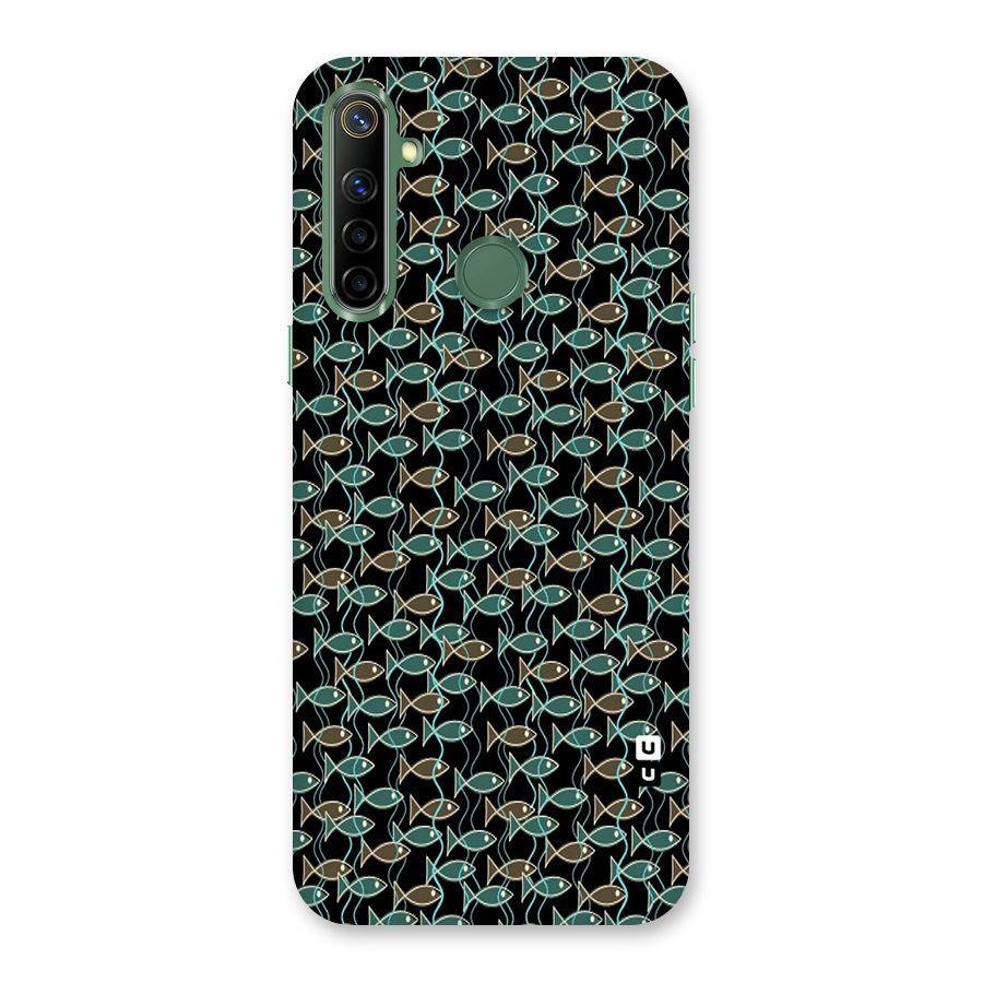 Animated Fishes Art Pattern Back Case for Realme Narzo 10