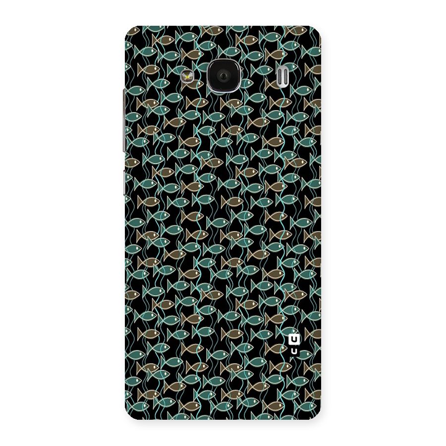 Animated Fishes Art Pattern Back Case for Redmi 2