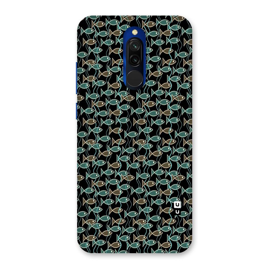 Animated Fishes Art Pattern Back Case for Redmi 8