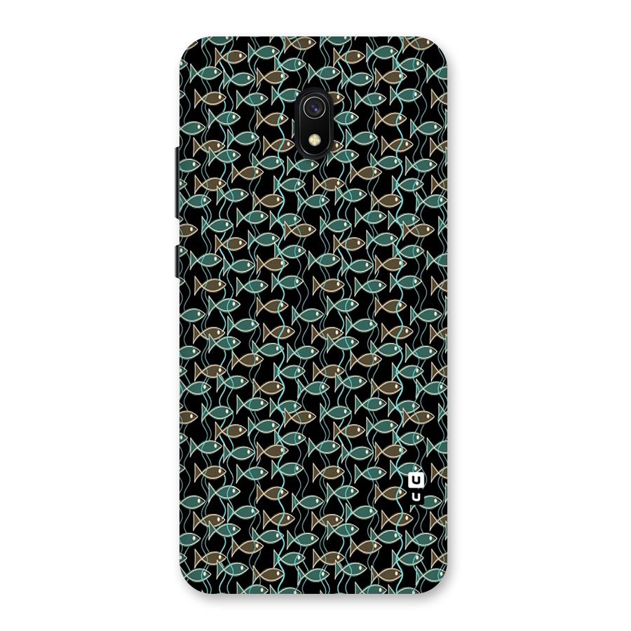 Animated Fishes Art Pattern Back Case for Redmi 8A