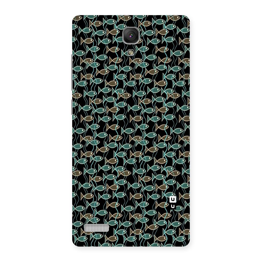 Animated Fishes Art Pattern Back Case for Redmi Note