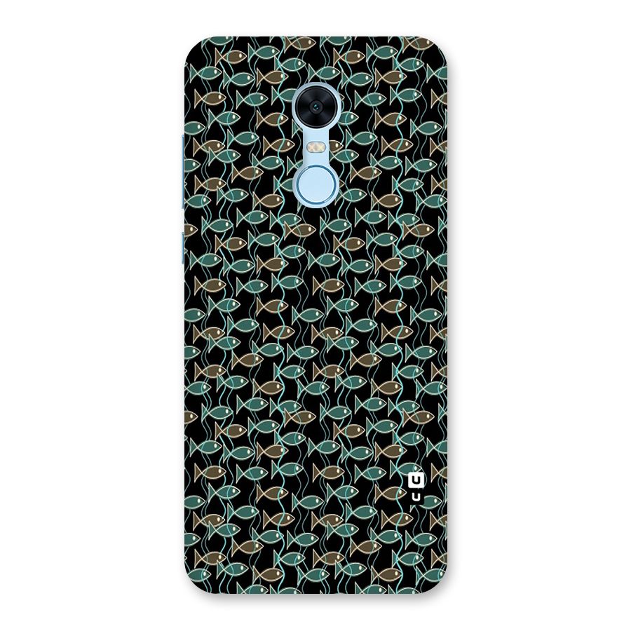 Animated Fishes Art Pattern Back Case for Redmi Note 5