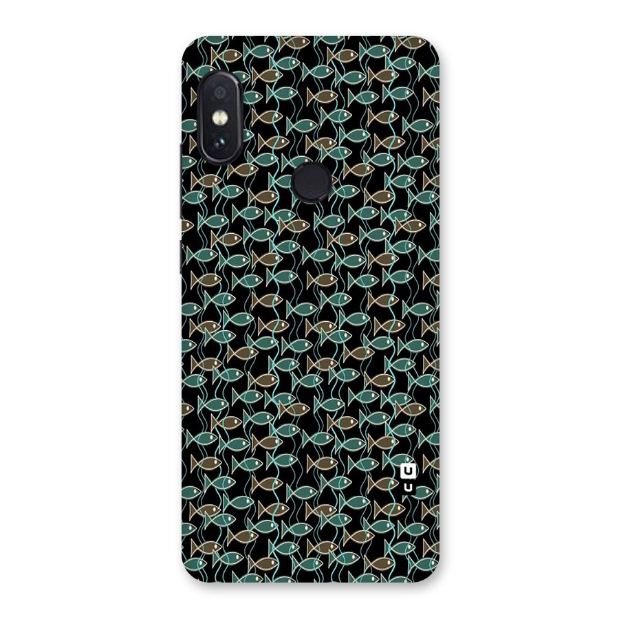 Animated Fishes Art Pattern Back Case for Redmi Note 5 Pro