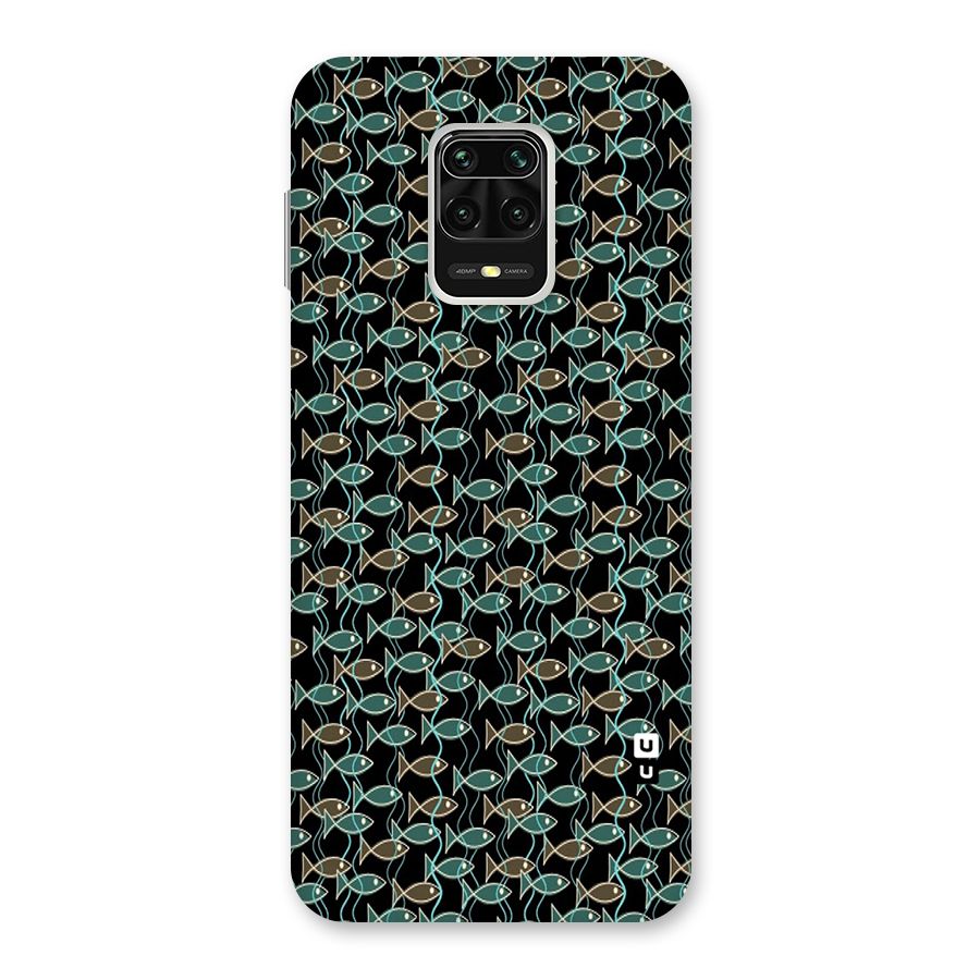 Animated Fishes Art Pattern Back Case for Redmi Note 9 Pro