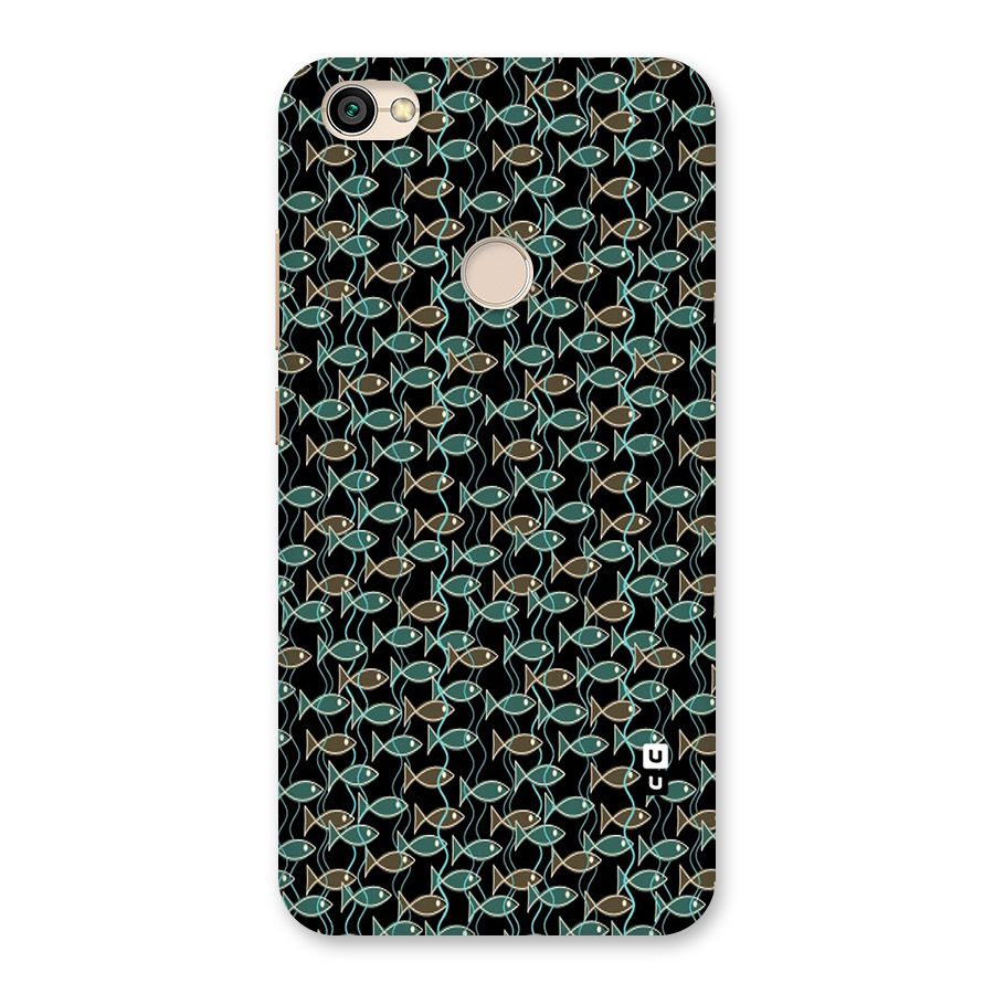 Animated Fishes Art Pattern Back Case for Redmi Y1 2017