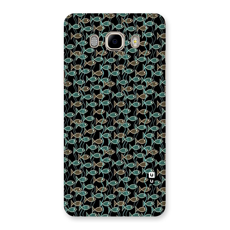 Animated Fishes Art Pattern Back Case for Samsung Galaxy J7 2016