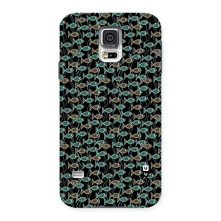 Animated Fishes Art Pattern Back Case for Samsung Galaxy S5
