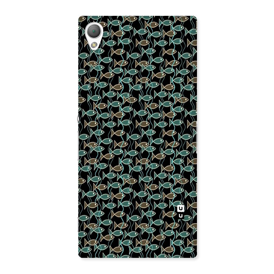 Animated Fishes Art Pattern Back Case for Sony Xperia Z3