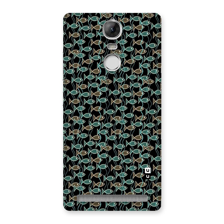 Animated Fishes Art Pattern Back Case for Vibe K5 Note