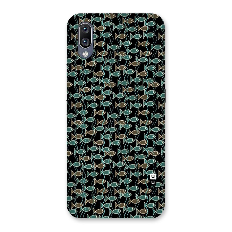 Animated Fishes Art Pattern Back Case for Vivo NEX