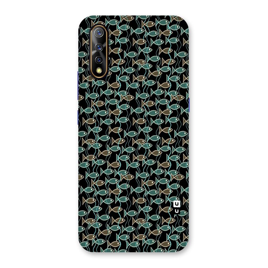 Animated Fishes Art Pattern Back Case for Vivo S1