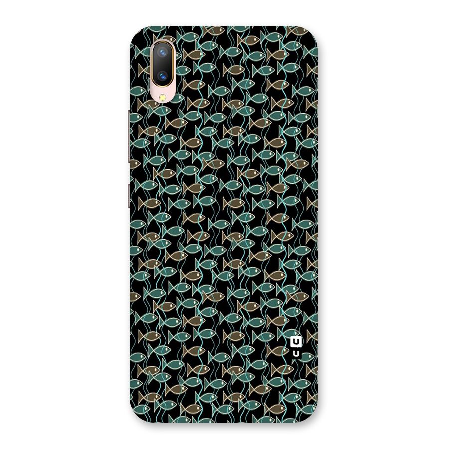Animated Fishes Art Pattern Back Case for Vivo V11 Pro