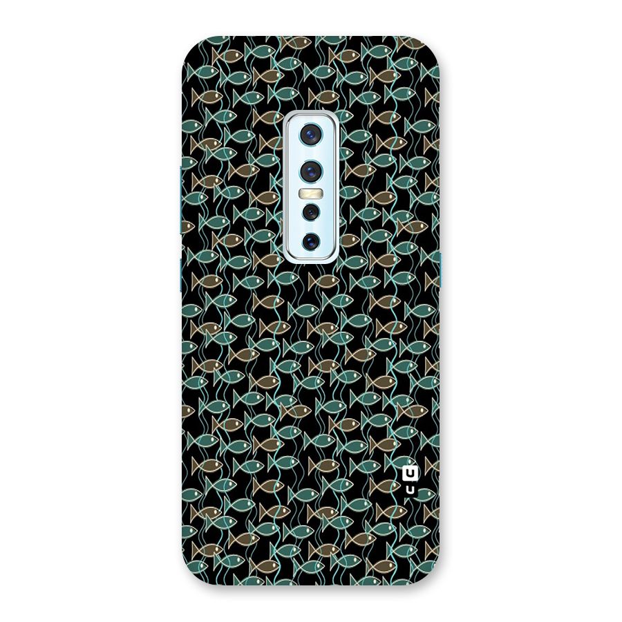 Animated Fishes Art Pattern Back Case for Vivo V17 Pro