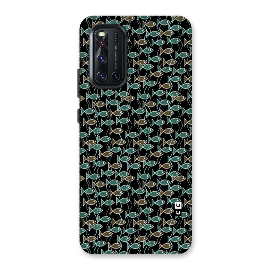 Animated Fishes Art Pattern Back Case for Vivo V19
