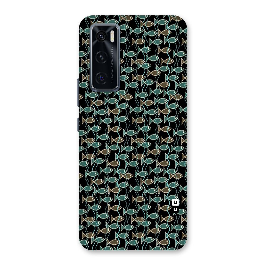 Animated Fishes Art Pattern Back Case for Vivo V20 SE