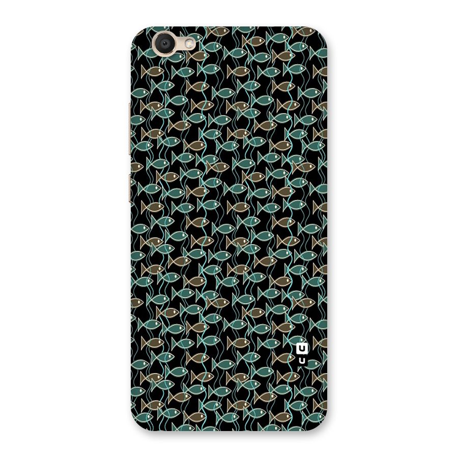 Animated Fishes Art Pattern Back Case for Vivo V5