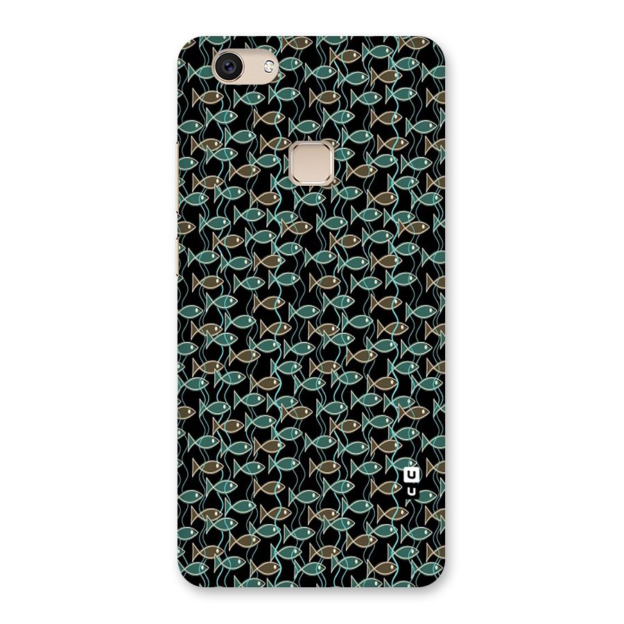 Animated Fishes Art Pattern Back Case for Vivo V7