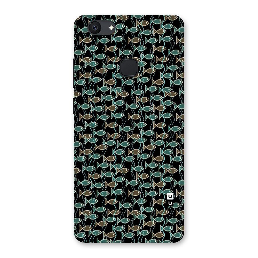 Animated Fishes Art Pattern Back Case for Vivo V7 Plus