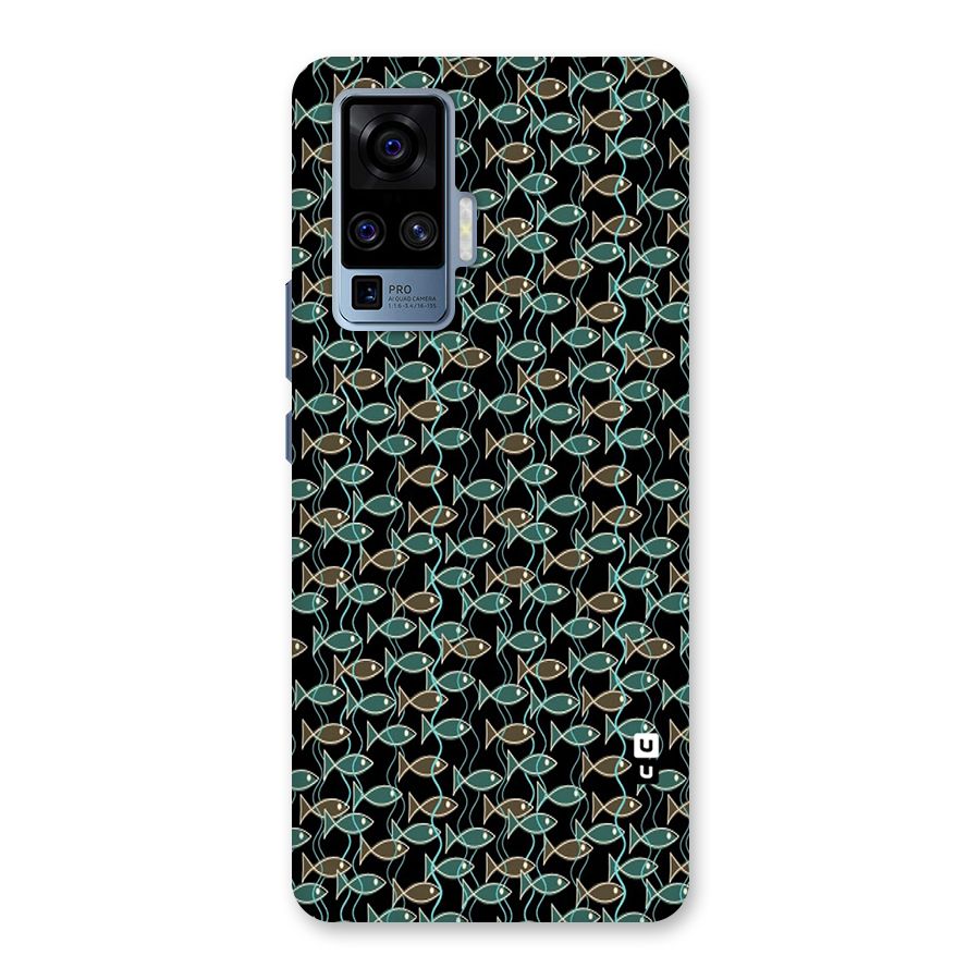 Animated Fishes Art Pattern Back Case for Vivo X50 Pro